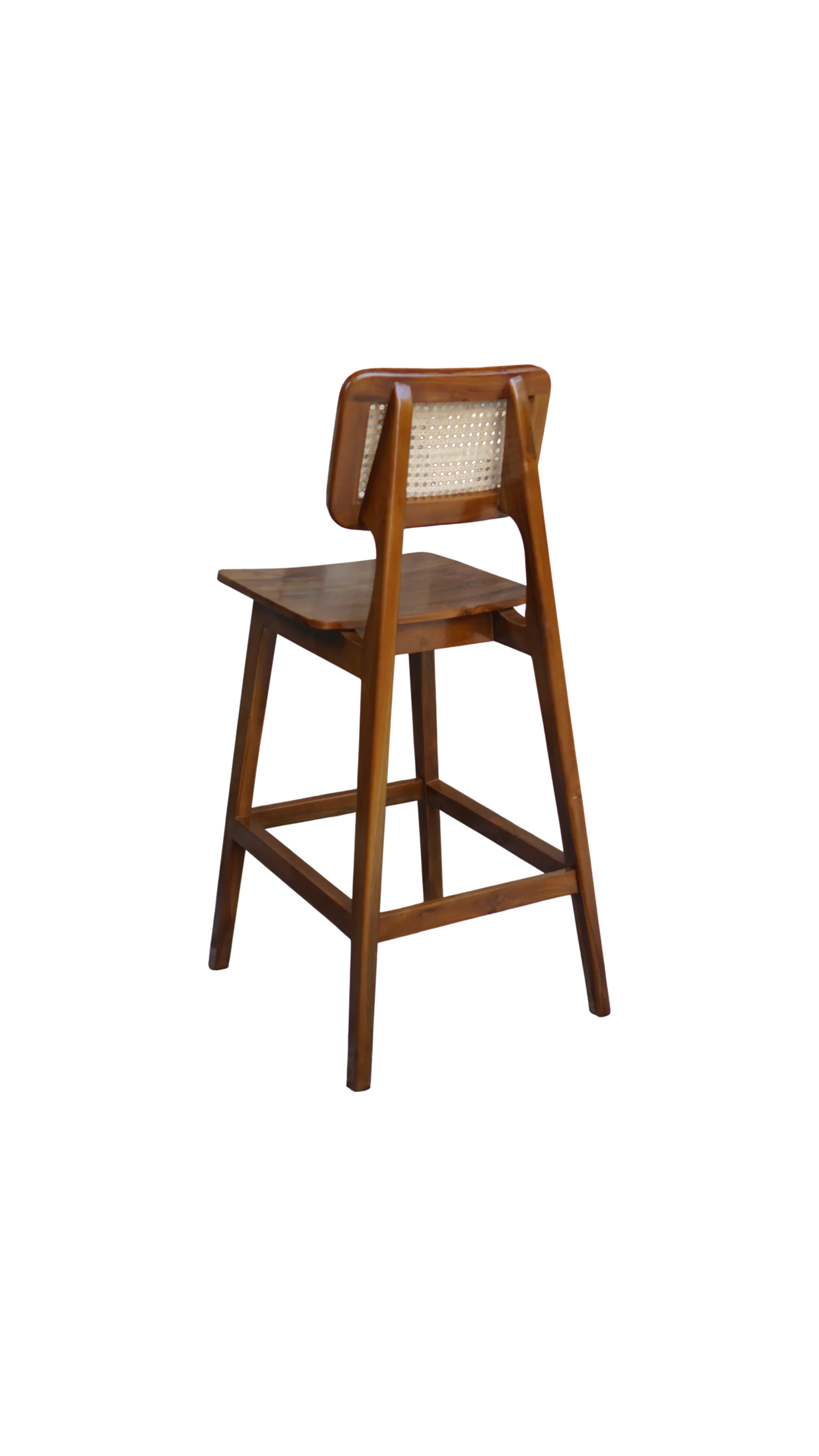 kursi bar cafe kayu jati perhutani - Image 6