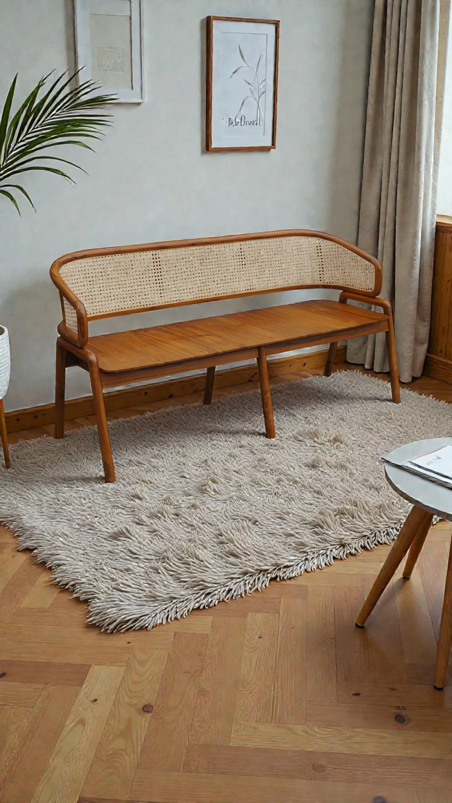 Kursi Cleopatra Kayu Jati Perhutani 3D - Image 2