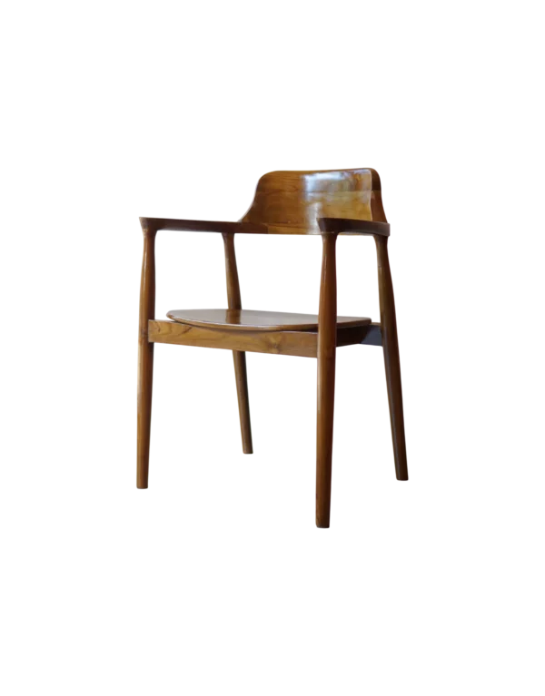 Kursi Kayu Unik Simple Kayu Jati Gaya Klasik – desain simple & estetik Kayu jati Perhutani