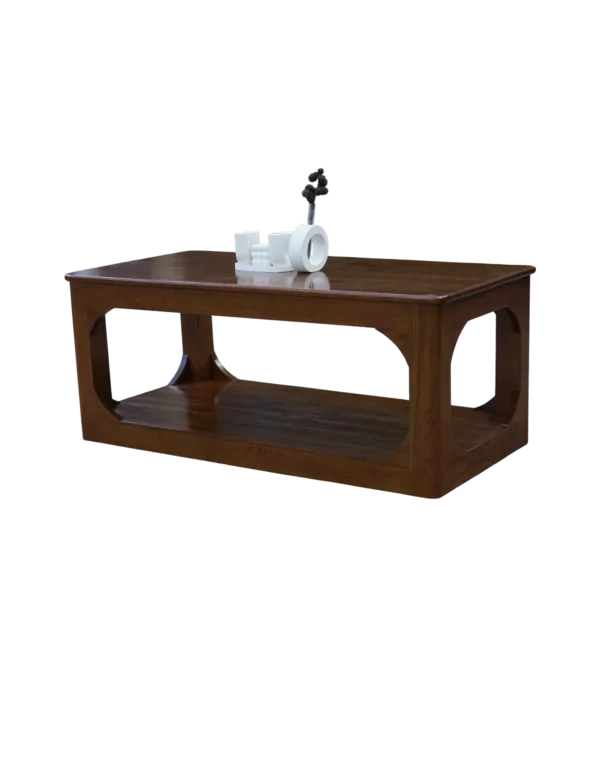 Meja Tamu Minimalis Kayu Jati Perhutani