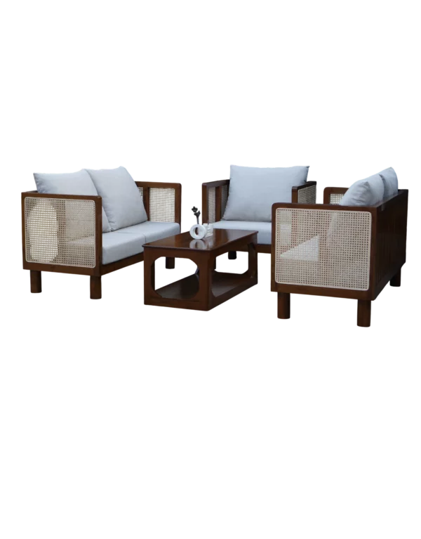 kursi sofa minimalis kayu jati Perhutani Jaminan Kualitas & Kontruksi