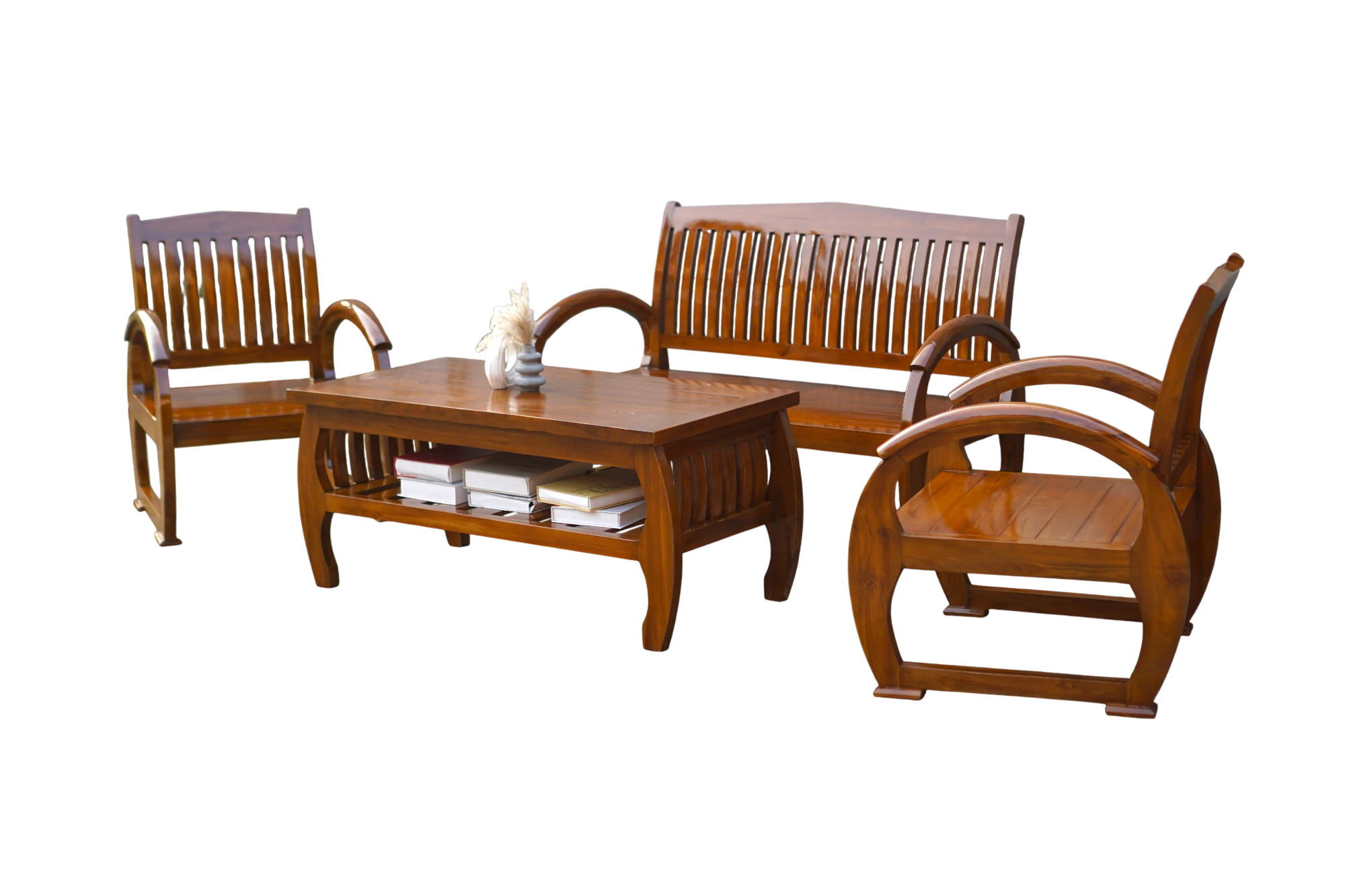 kursi tamu klasik kursi kayu jati kursi tamu aesthetic - Image 4