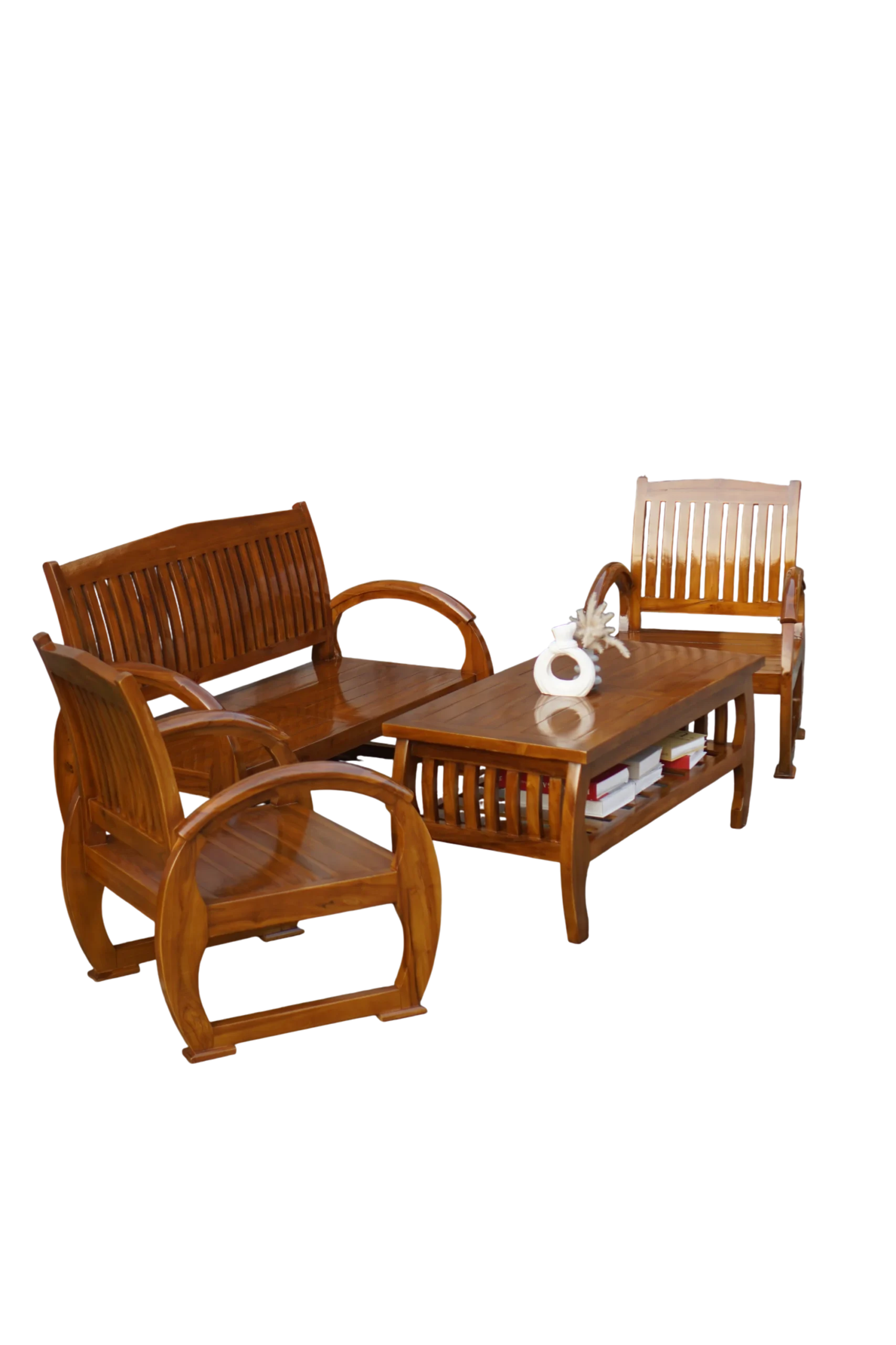 kursi tamu klasik kursi kayu jati kursi tamu aesthetic - Image 5