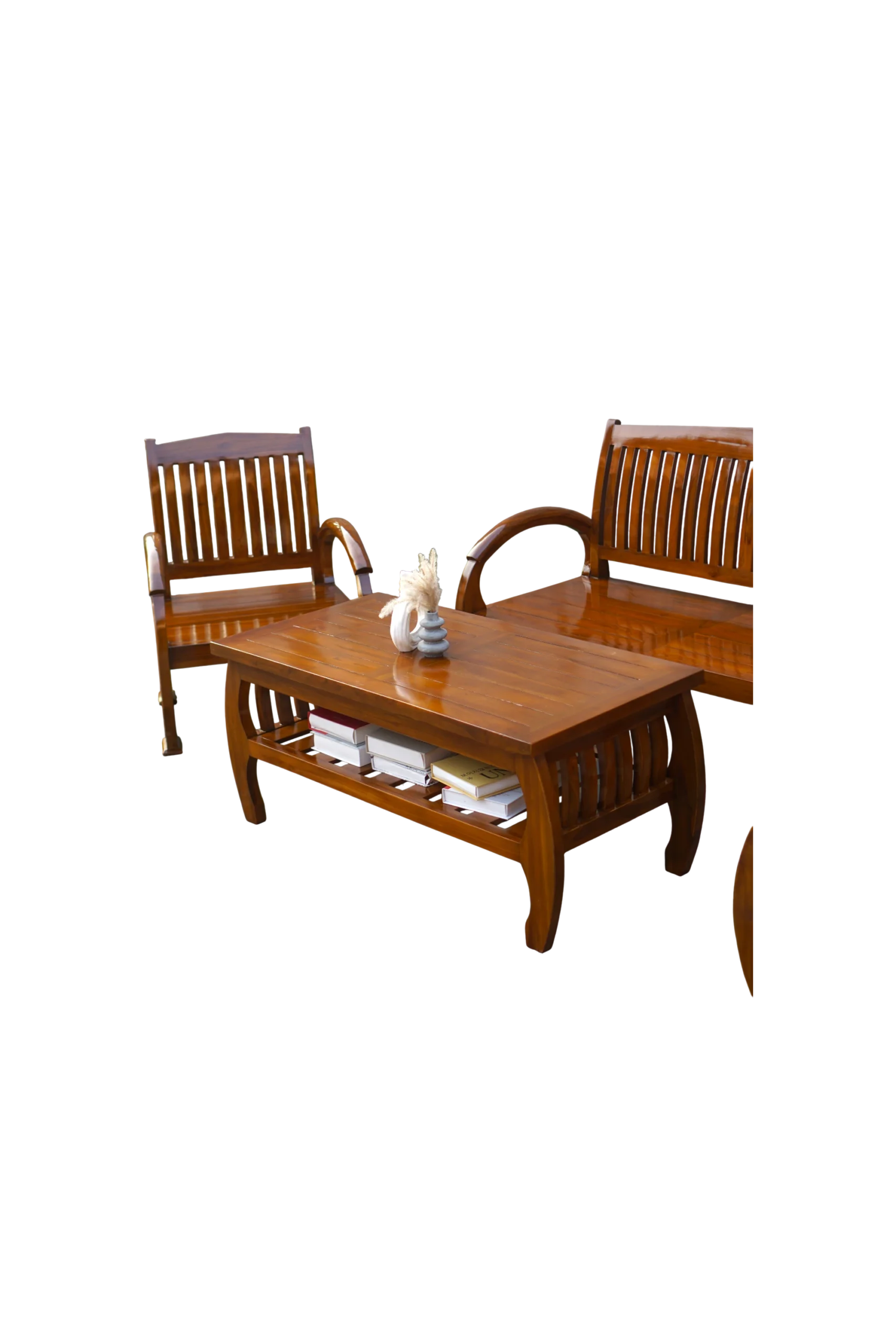 kursi tamu klasik kursi kayu jati kursi tamu aesthetic - Image 6