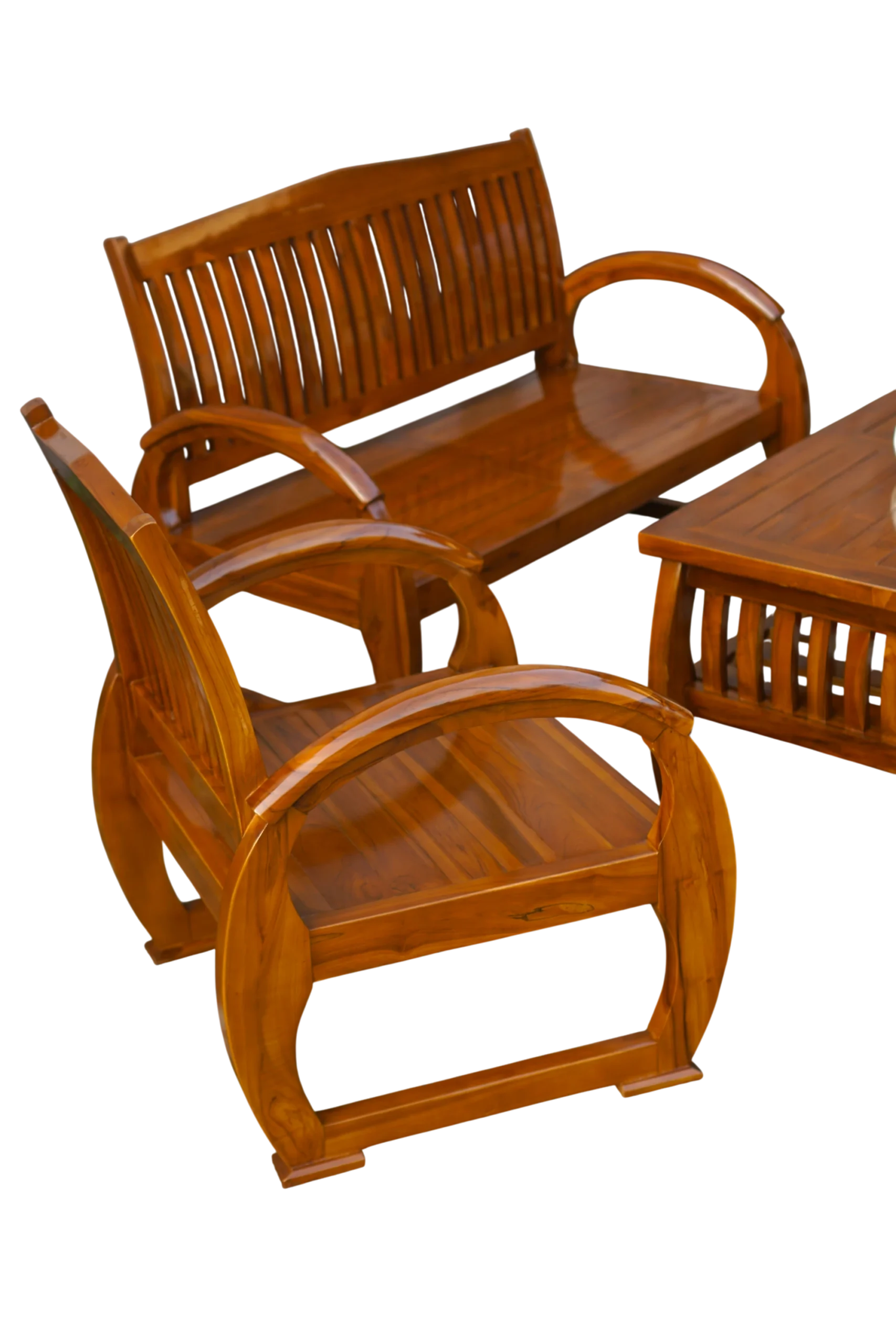 kursi tamu klasik kursi kayu jati kursi tamu aesthetic - Image 9