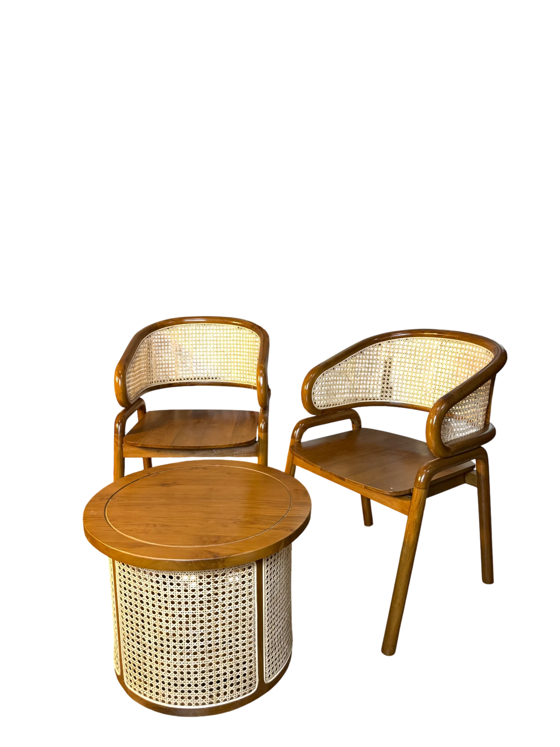 Kursi Teras Cleopatra Minimalis Kayu Jati Perhutani Grade A - Image 4