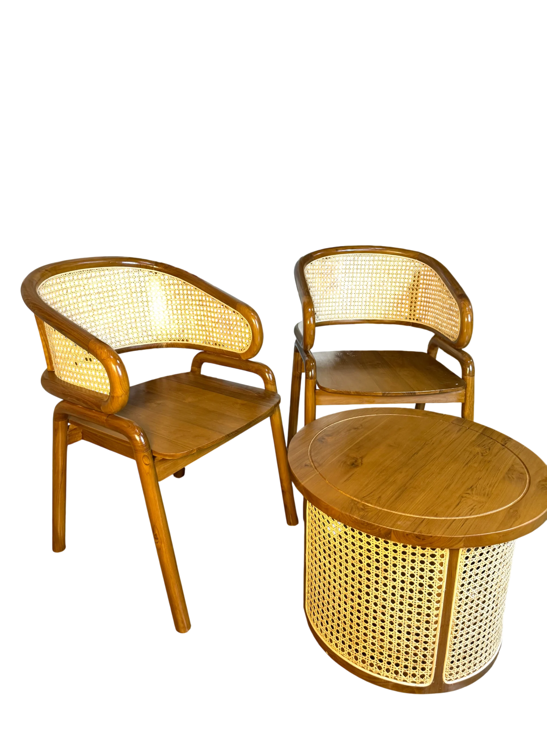 Kursi Teras Cleopatra Minimalis Kayu Jati Perhutani Grade A - Image 5