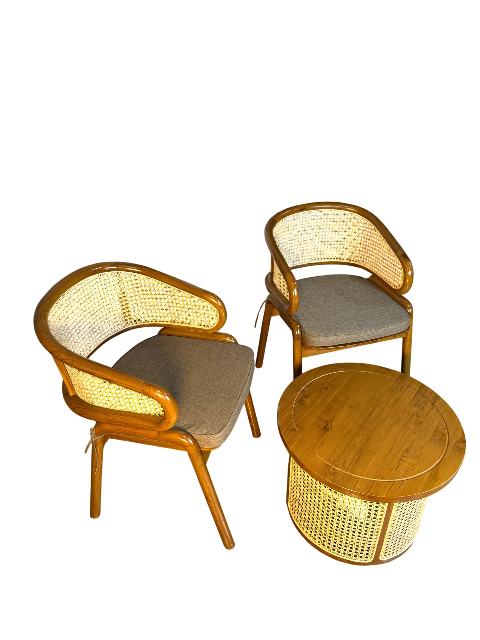 Kursi Teras Cleopatra Minimalis Kayu Jati Perhutani Grade A - Image 8