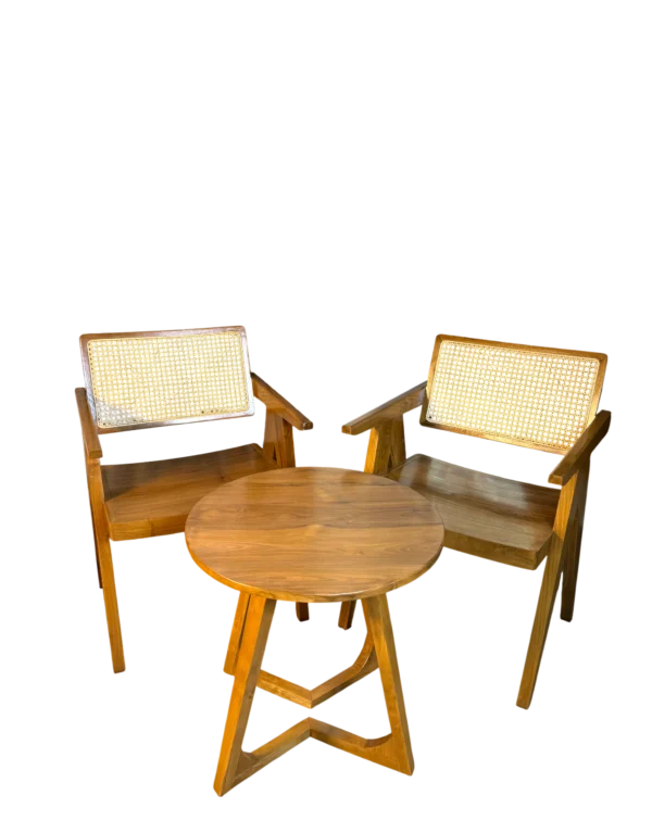 Kursi A Minimalis Kayu Jati Perhutani Grade A