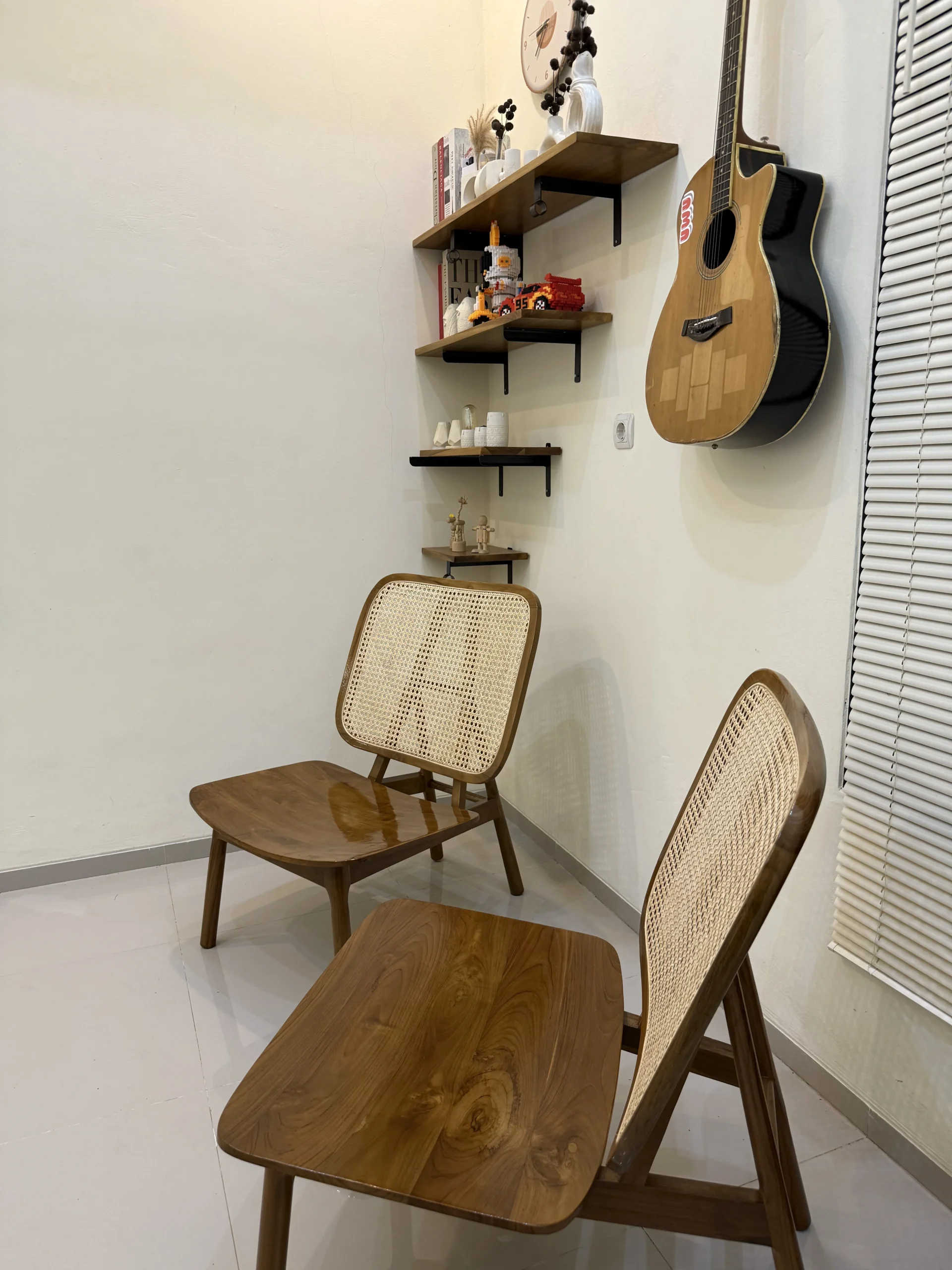 Kursi Cafe Model Tv Kayu Jati Perhutani Grade A - Image 7