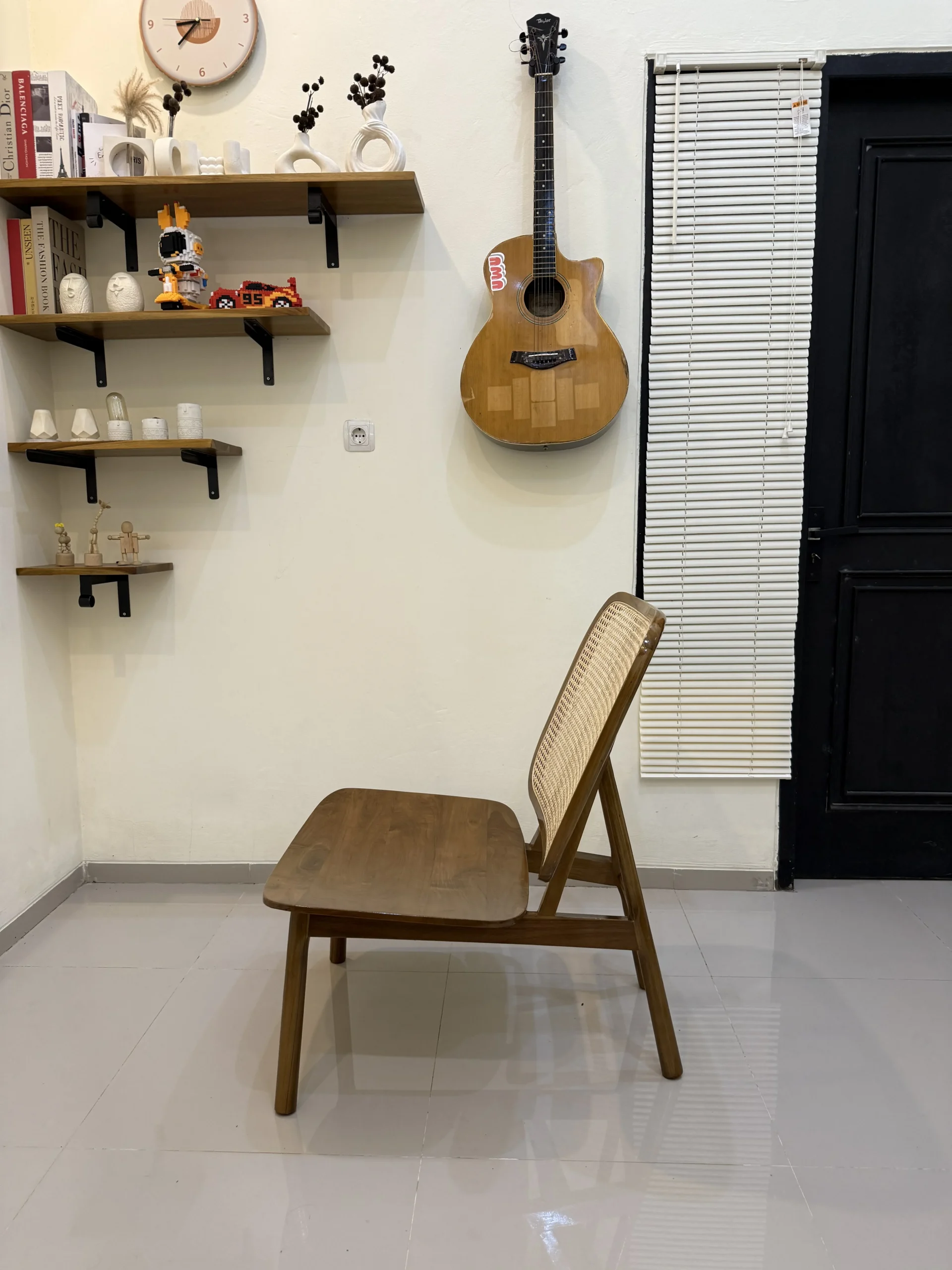 Kursi Cafe Model Tv Kayu Jati Perhutani Grade A - Image 5