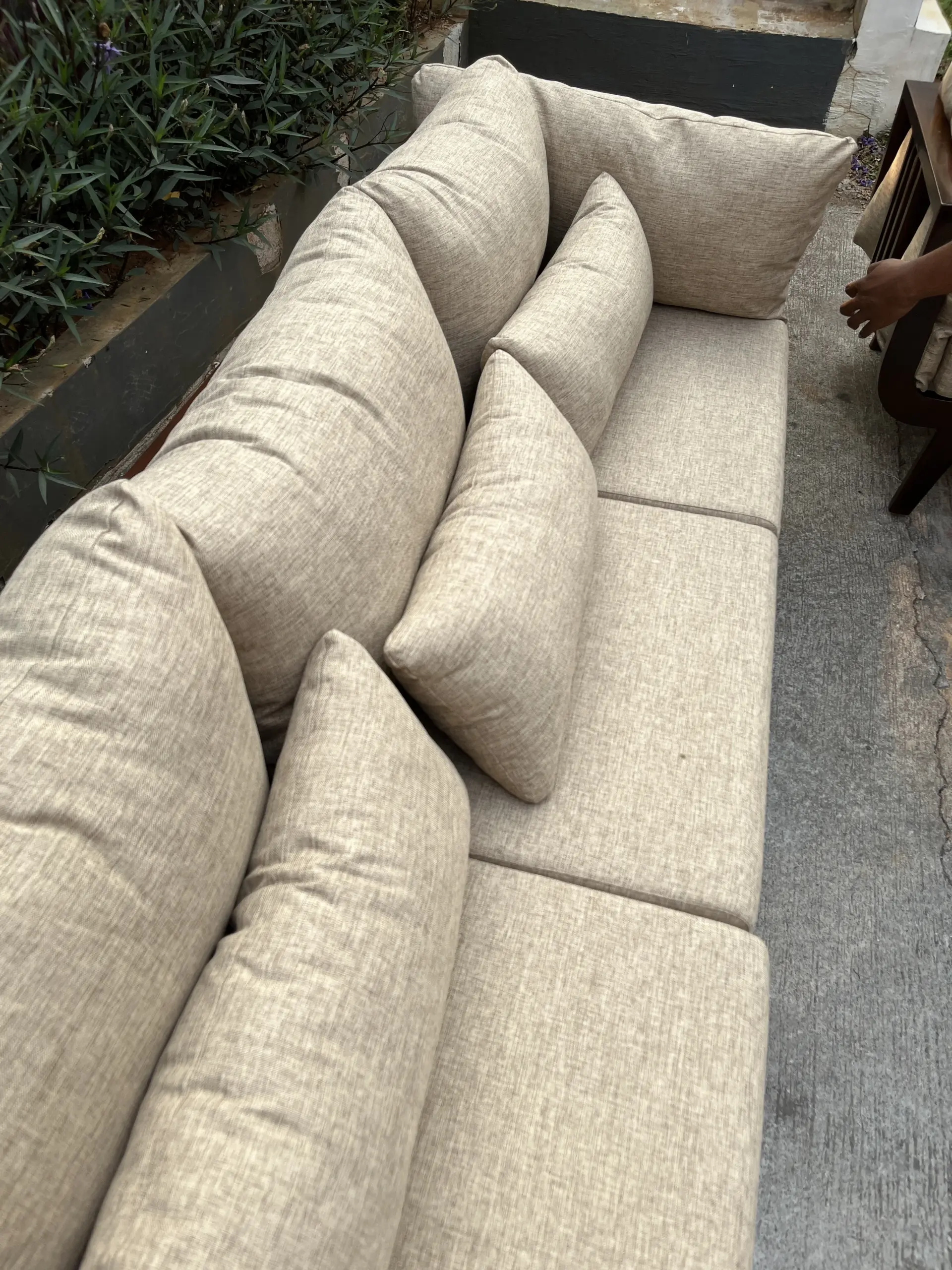 Set Sofa Outdoor / Living Kayu + Cushion - Image 16