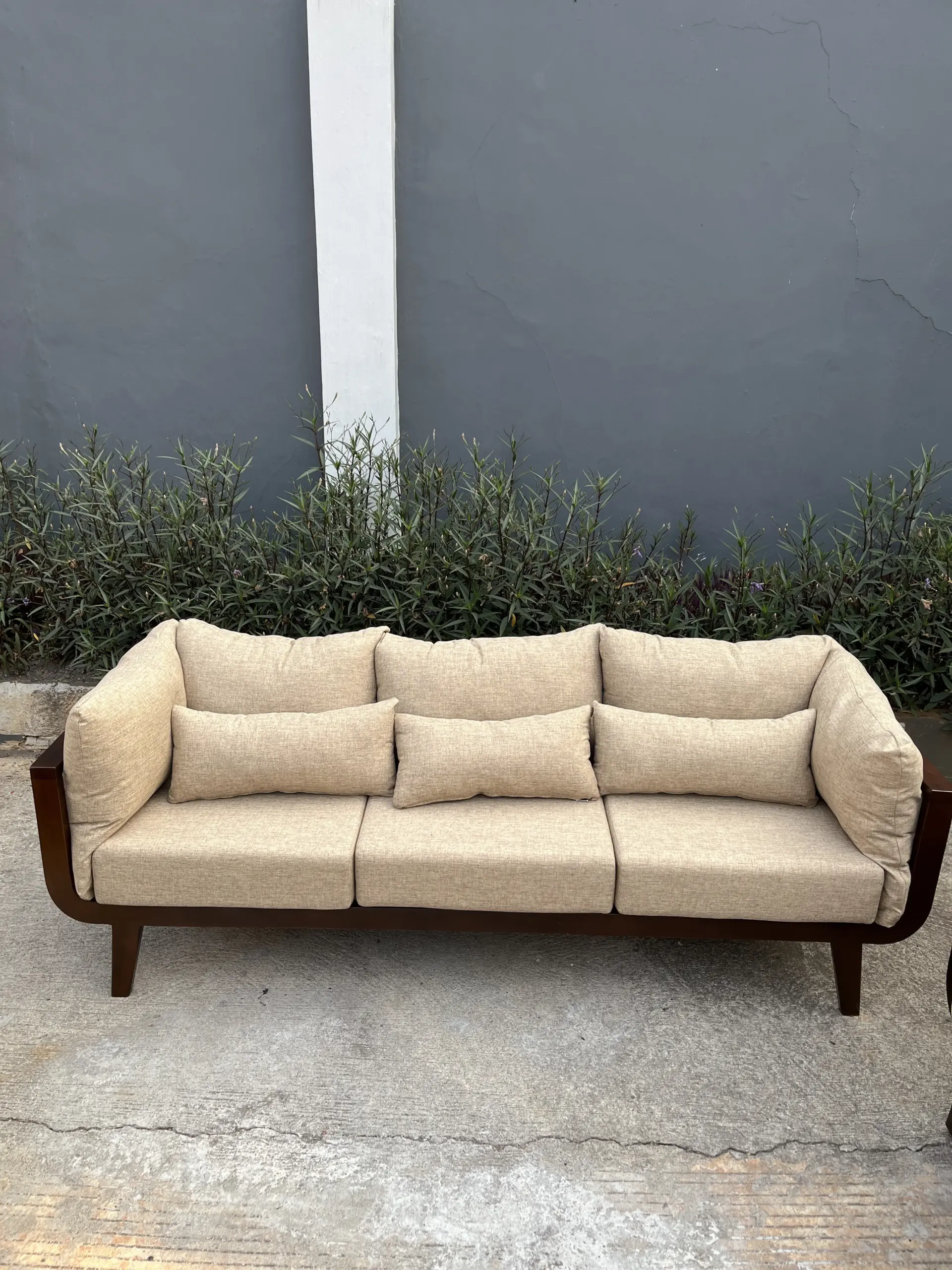 Set Sofa Outdoor / Living Kayu + Cushion - Image 21
