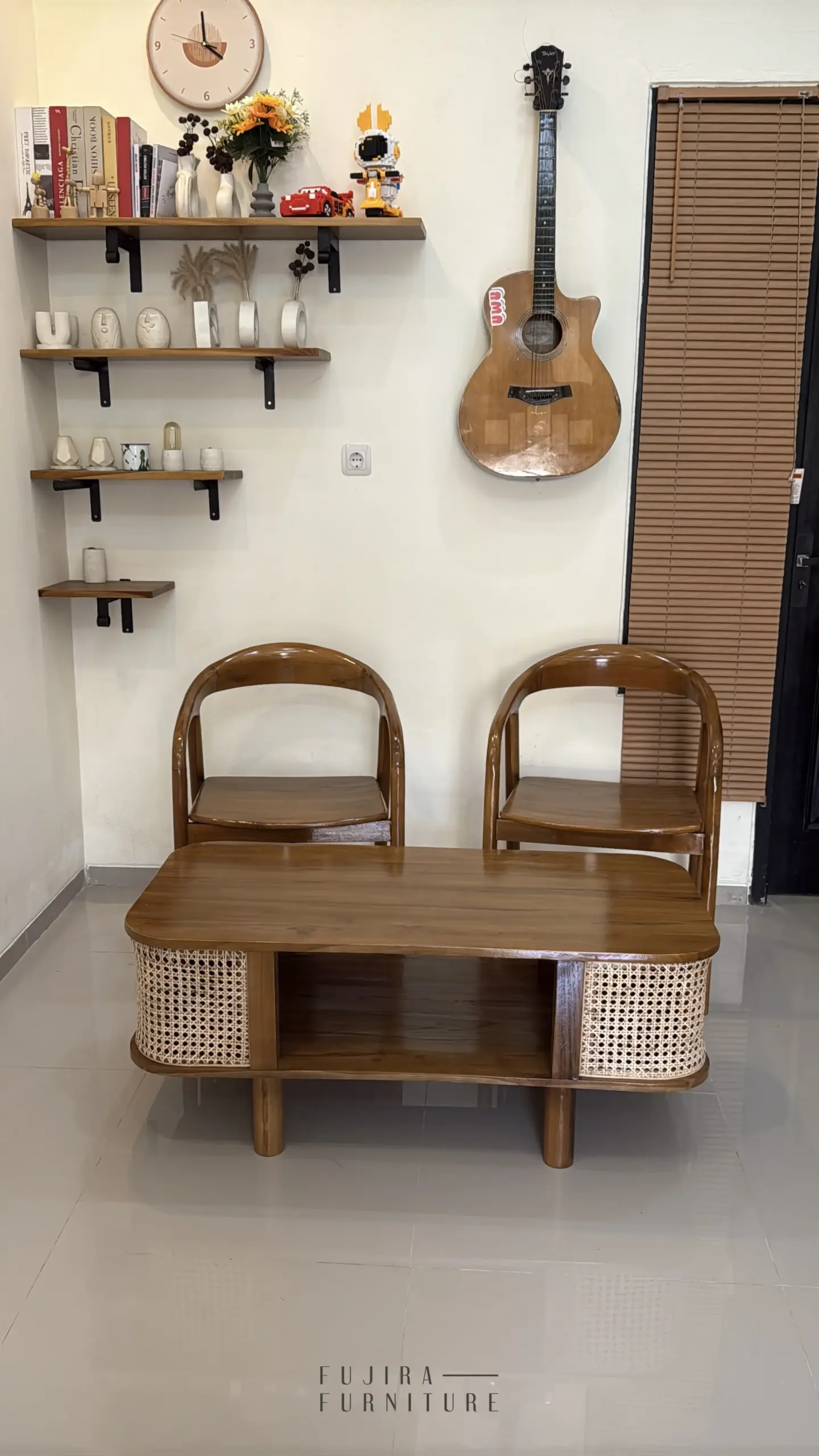 Set Teras Selly Premium Kayu Jati