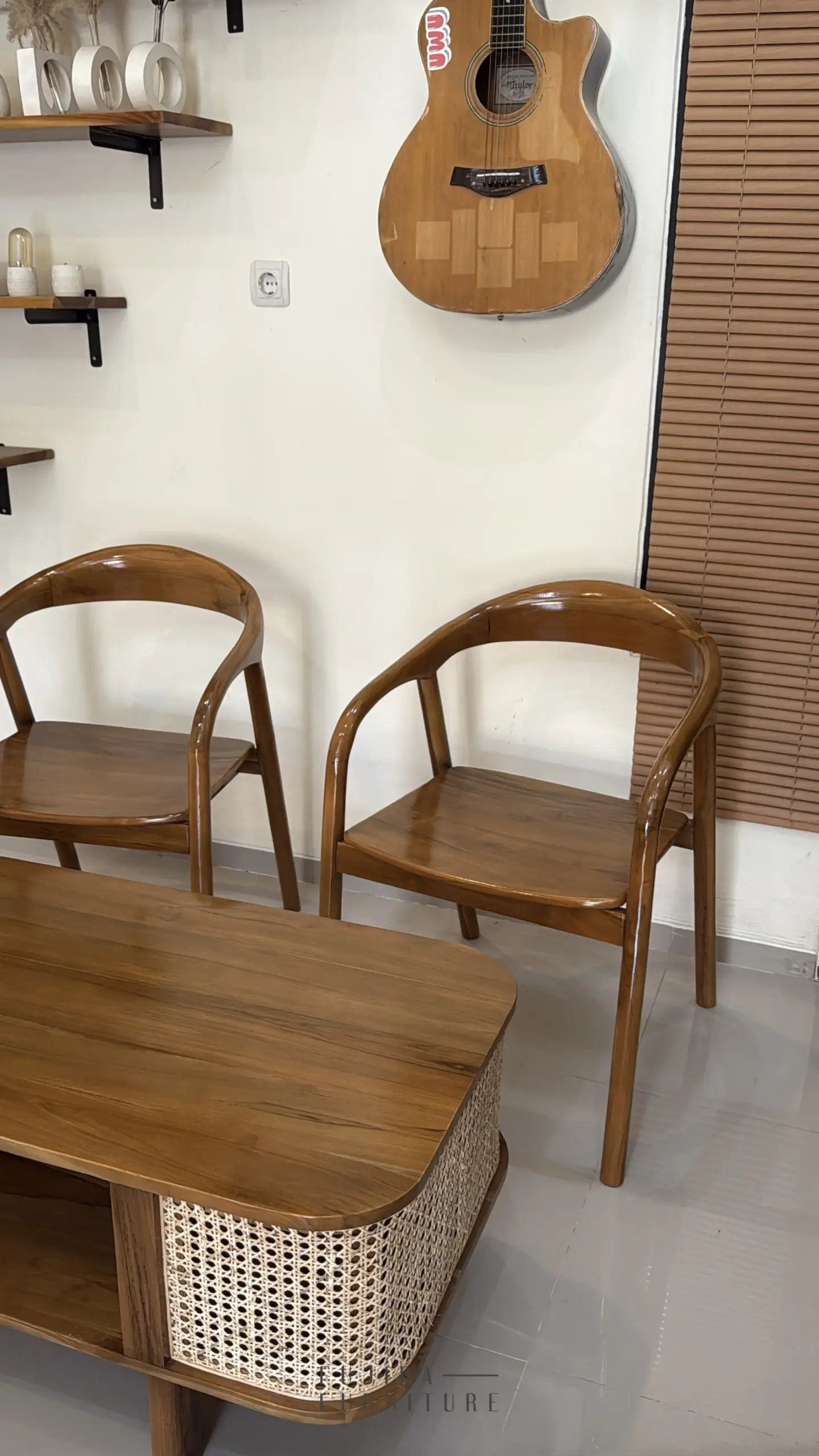 Set Teras Selly Premium Kayu Jati - Image 3