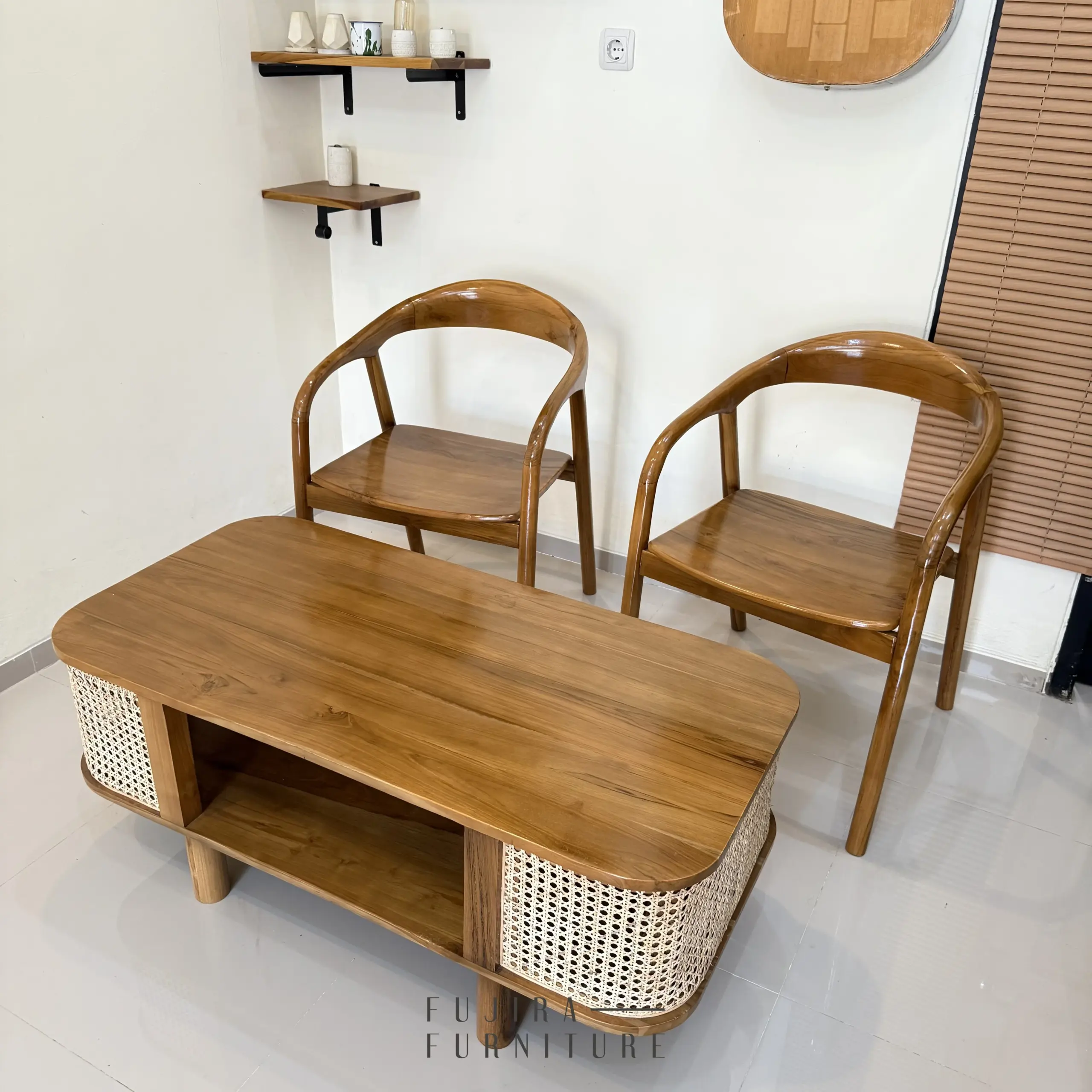 Set Teras Selly Premium Kayu Jati - Image 11