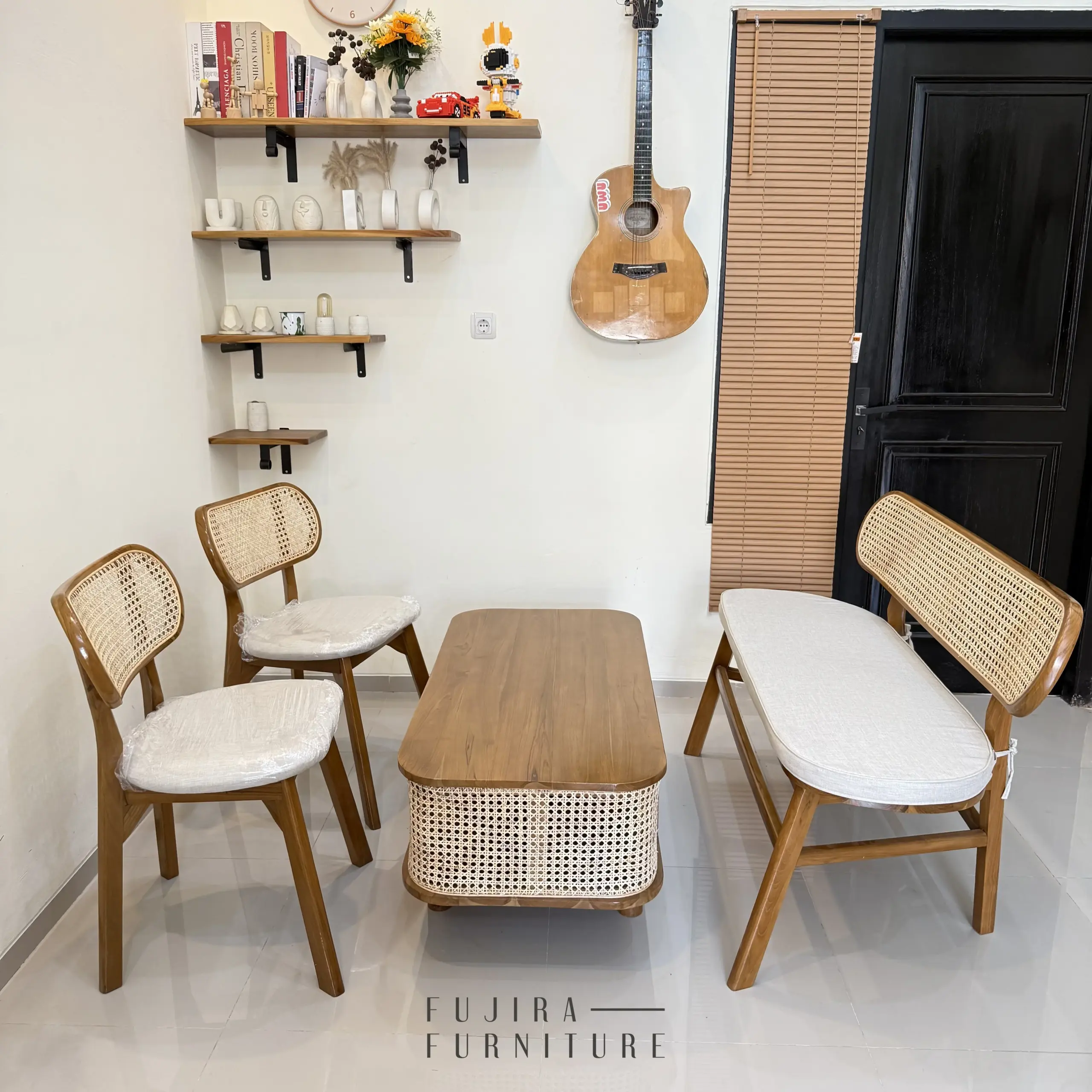 Set Teras / Cafe Kursi Sandaran Lebar + Meja Premium - Image 5