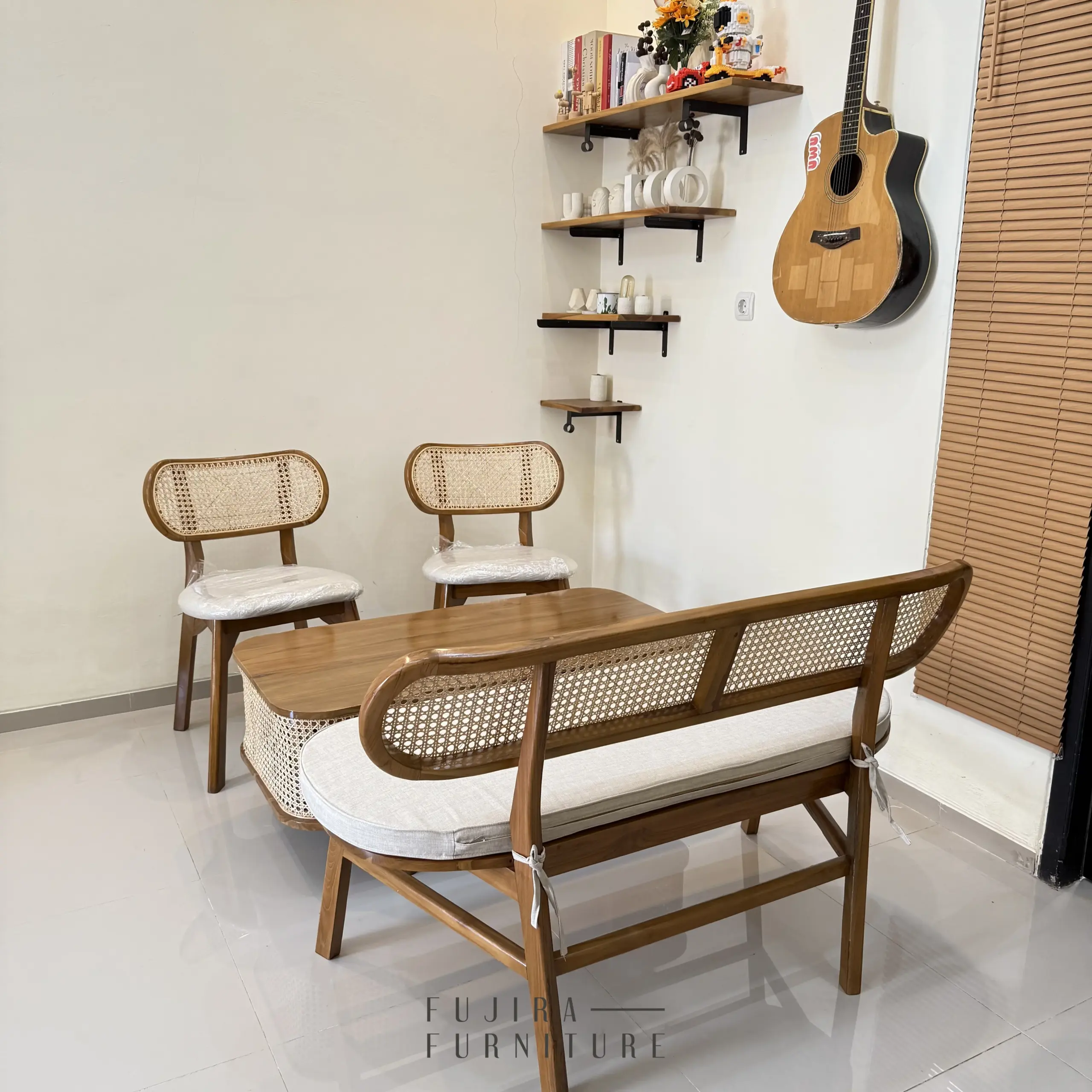 Set Teras / Cafe Kursi Sandaran Lebar + Meja Premium - Image 8