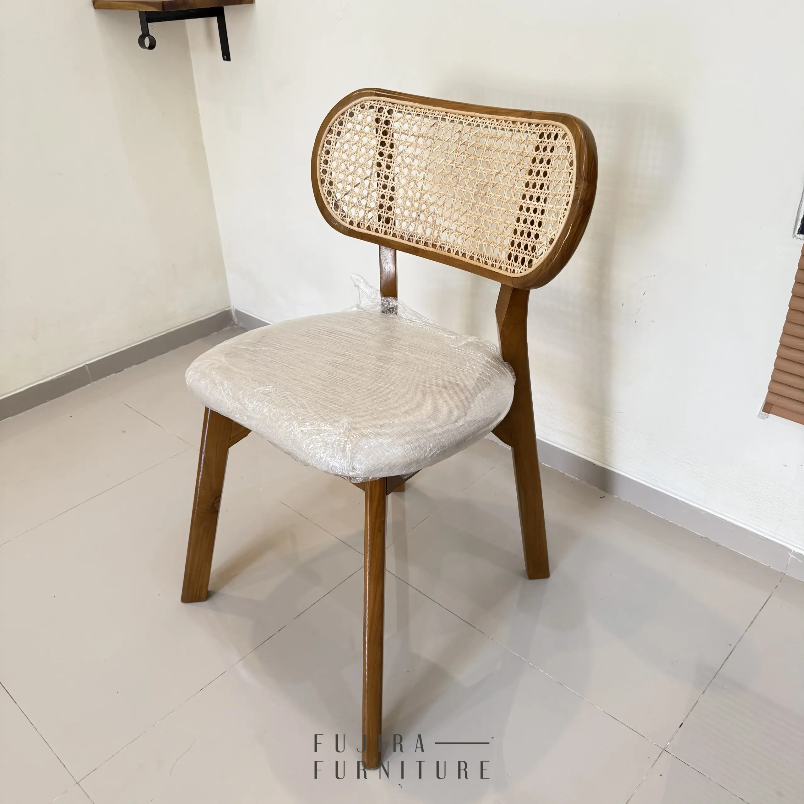 Kursi Kacang Premium Sandaran Lebar Kayu Jati Perhutani - Image 2