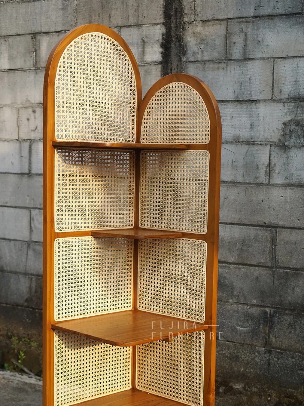 Rak Buku / Bookshelf Kayu Jati - Image 2