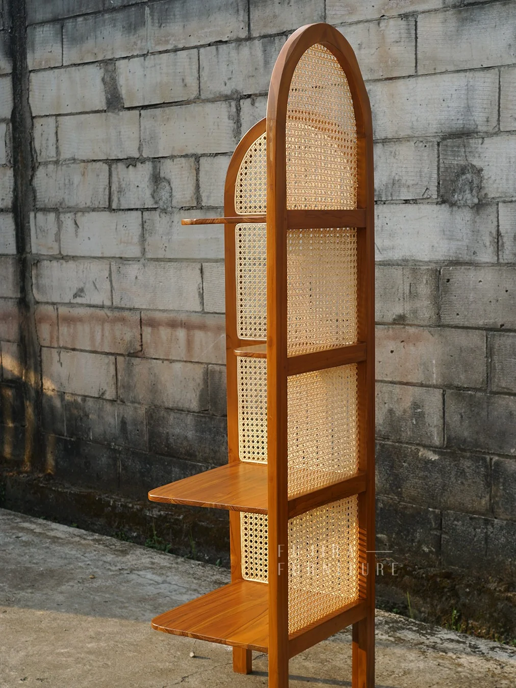 Rak Buku / Bookshelf Kayu Jati - Image 3