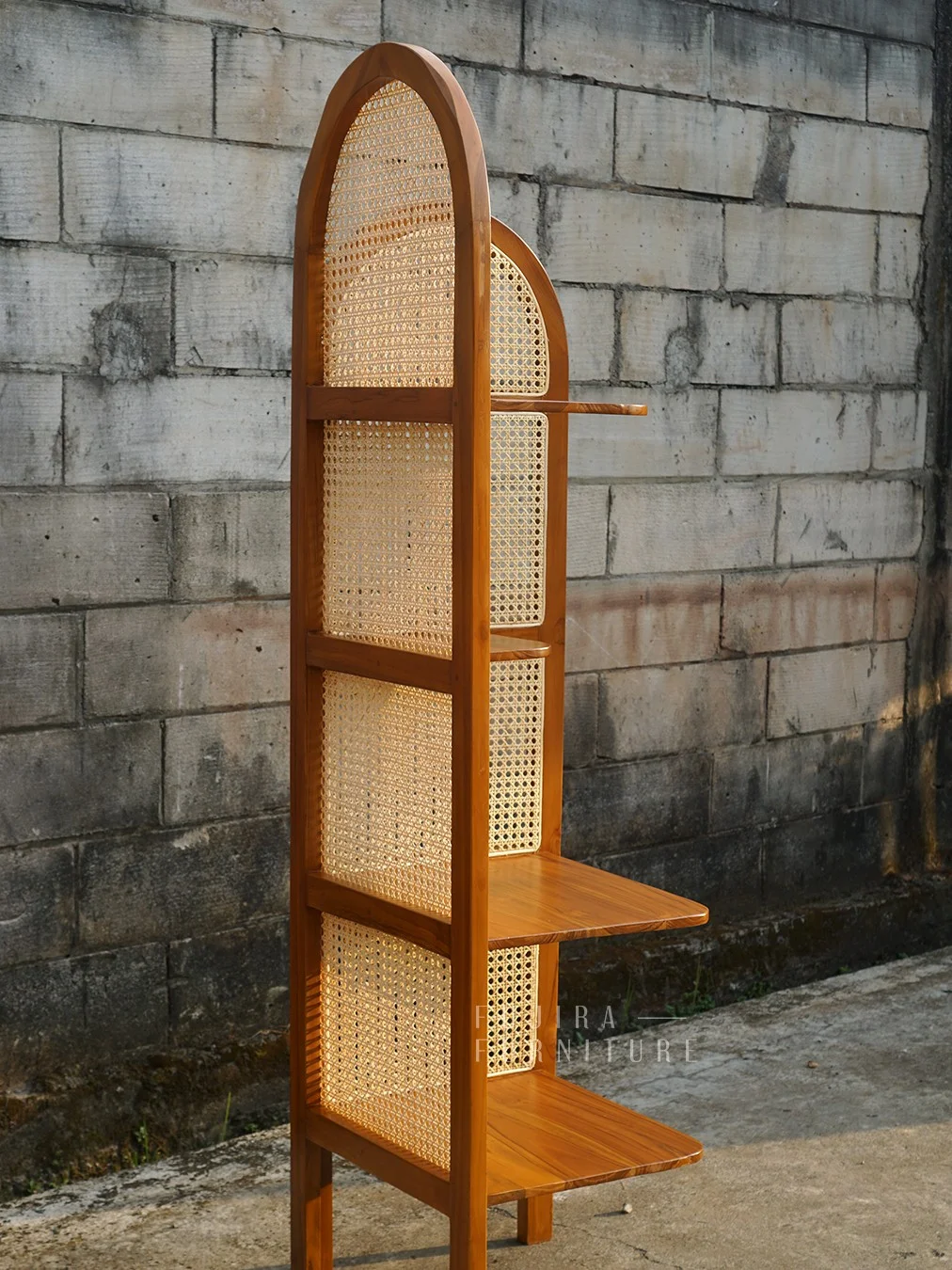 Rak Buku / Bookshelf Kayu Jati - Image 4
