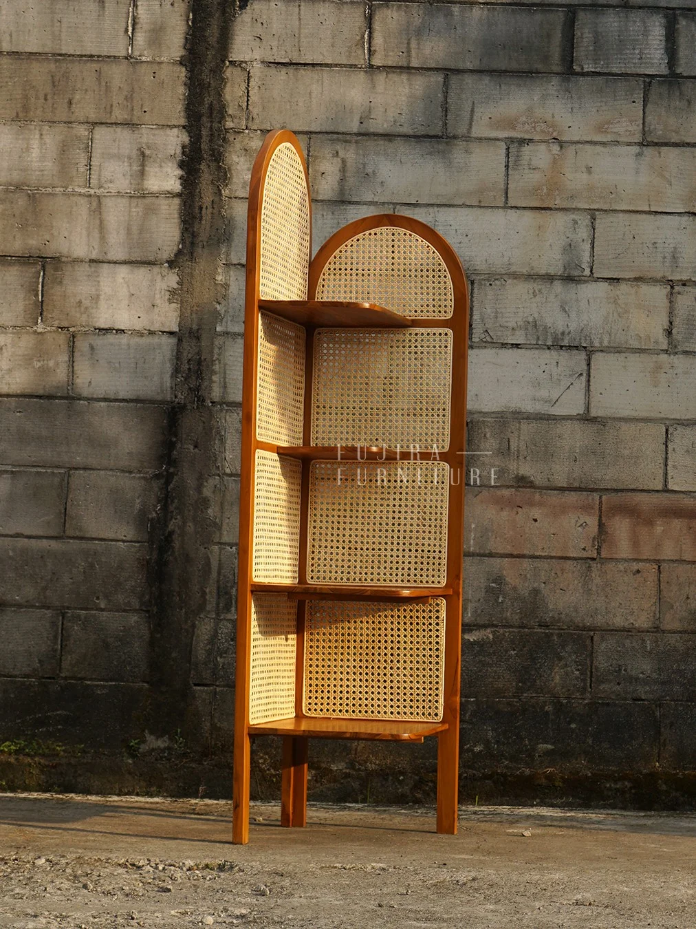 Rak Buku / Bookshelf Kayu Jati - Image 10